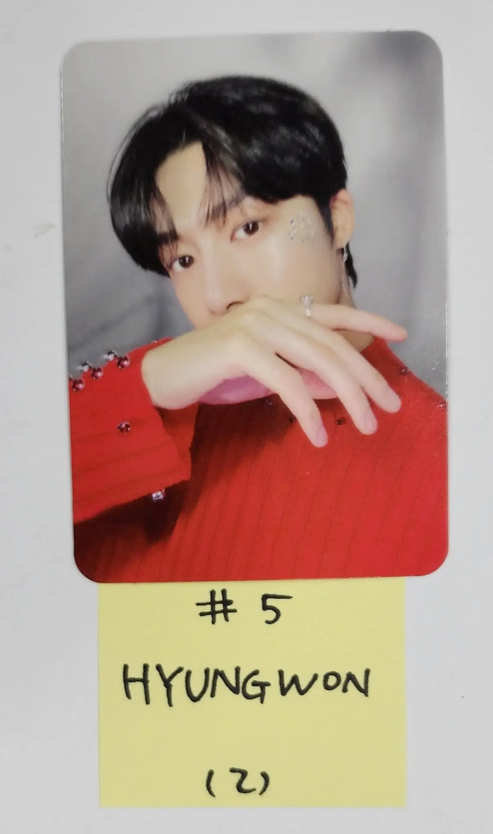 MONSTA X "REASON" - Official Photocard, Postcard, 4 Cut Photo - HALLYUSUPERSTORE