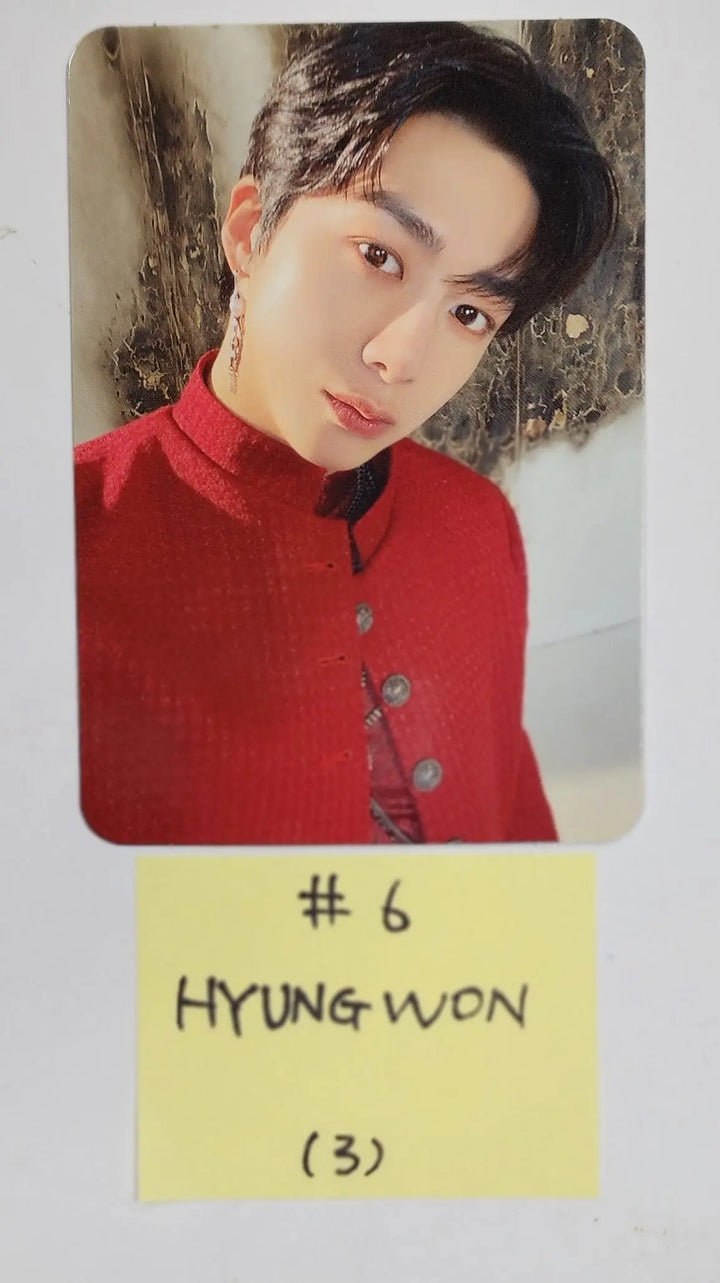 MONSTA X "REASON" - Official Photocard, Postcard, 4 Cut Photo - HALLYUSUPERSTORE
