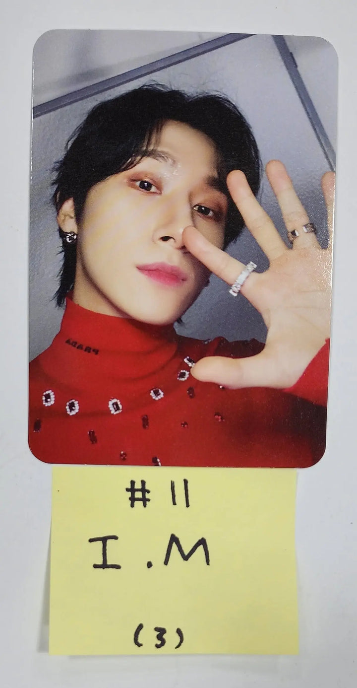 MONSTA X "REASON" - Official Photocard, Postcard, 4 Cut Photo - HALLYUSUPERSTORE