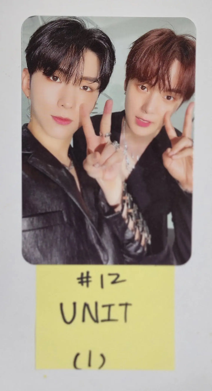 MONSTA X "REASON" - Official Photocard, Postcard, 4 Cut Photo - HALLYUSUPERSTORE