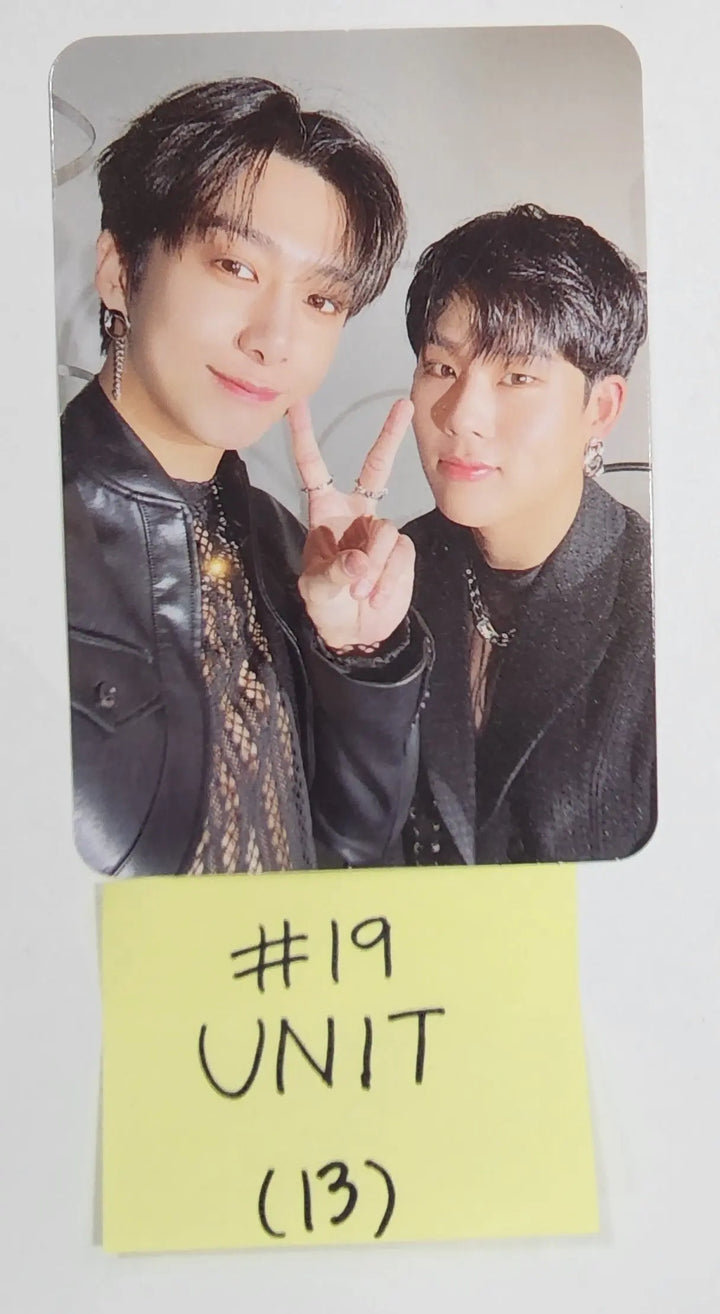 MONSTA X "REASON" - Official Photocard, Postcard, 4 Cut Photo - HALLYUSUPERSTORE