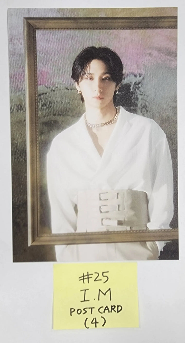 MONSTA X "REASON" - Official Photocard, Postcard, 4 Cut Photo - HALLYUSUPERSTORE