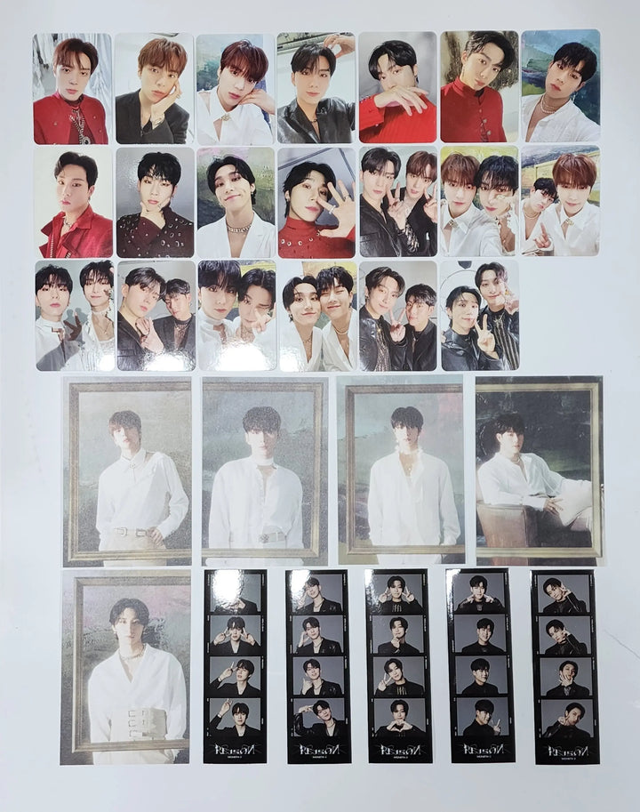 MONSTA X "REASON" - Official Photocard, Postcard, 4 Cut Photo - HALLYUSUPERSTORE