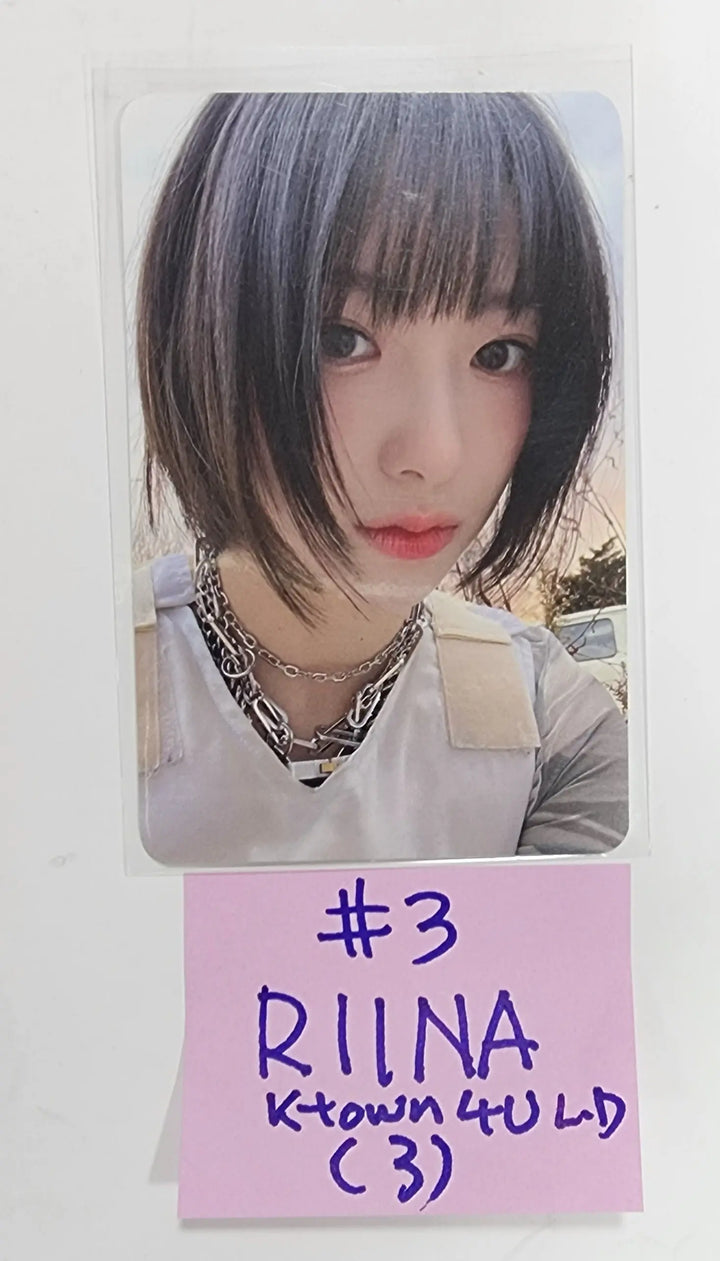 H1-KEY "Rose Blossom" Mini 1st - Ktown4U Lucky Draw Event Photocard, Special Drink Event Photocard - HALLYUSUPERSTORE