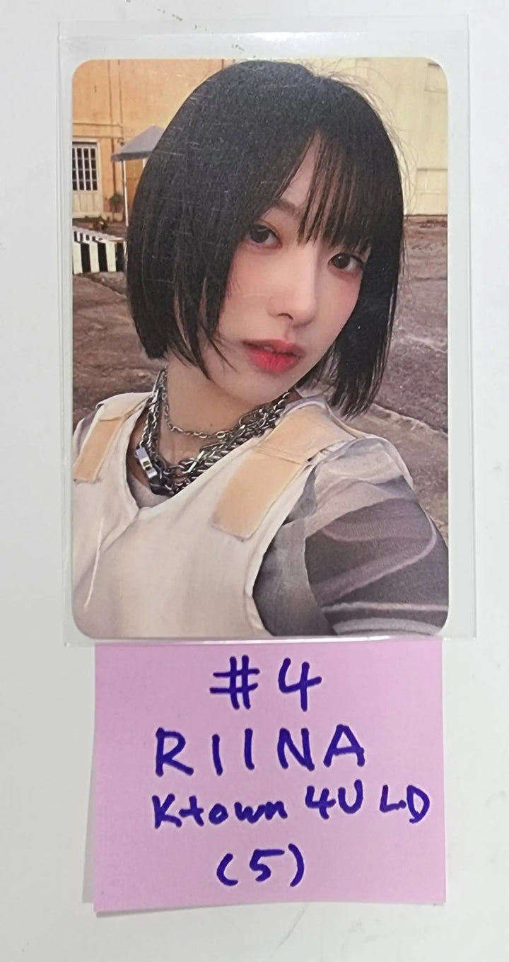 H1-KEY "Rose Blossom" Mini 1st - Ktown4U Lucky Draw Event Photocard, Special Drink Event Photocard - HALLYUSUPERSTORE