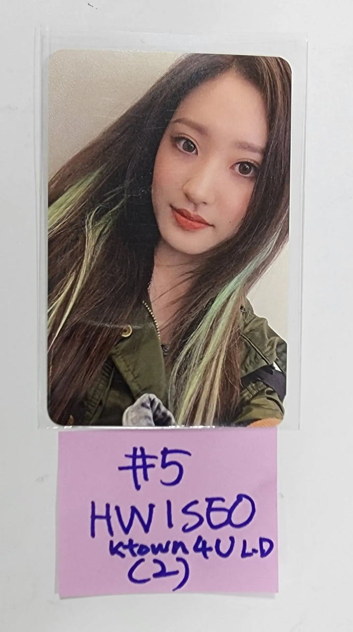 H1-KEY "Rose Blossom" Mini 1st - Ktown4U Lucky Draw Event Photocard, Special Drink Event Photocard - HALLYUSUPERSTORE