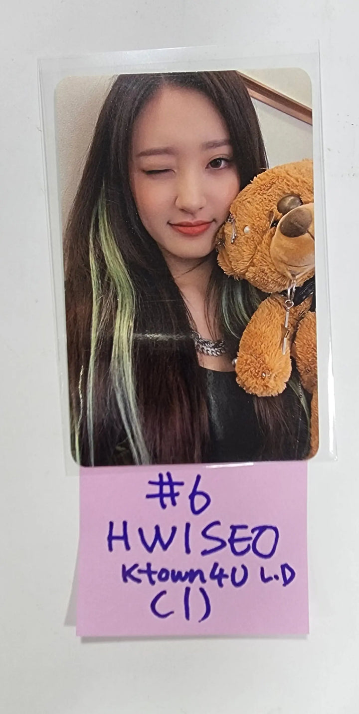 H1-KEY "Rose Blossom" Mini 1st - Ktown4U Lucky Draw Event Photocard, Special Drink Event Photocard - HALLYUSUPERSTORE