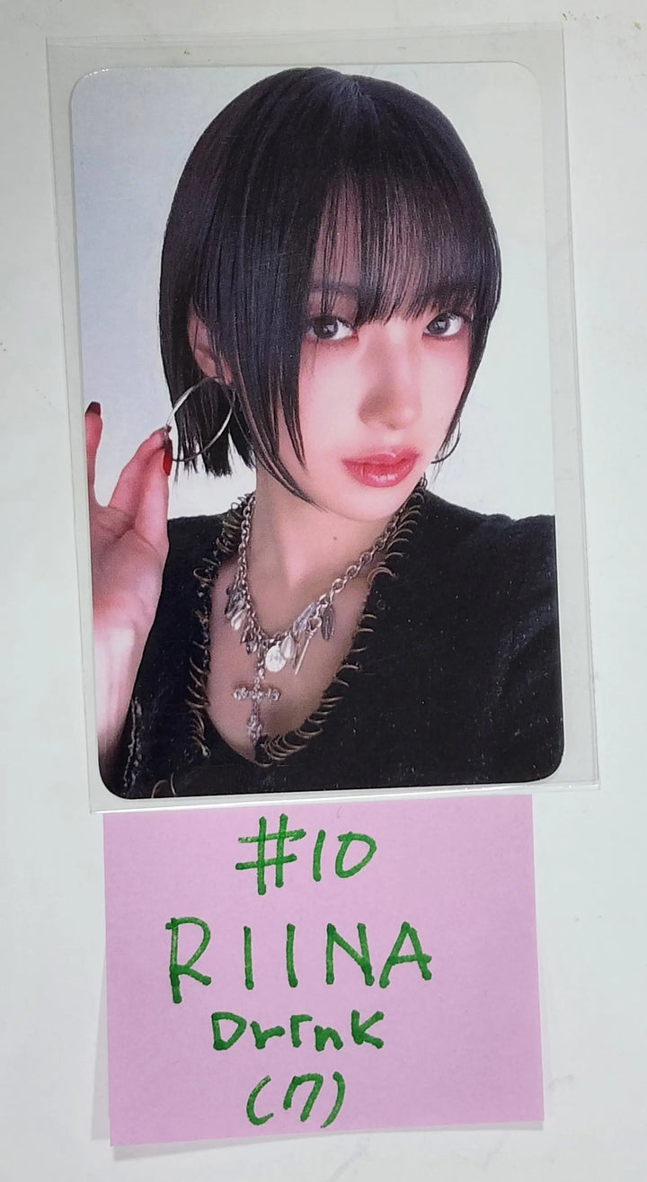 H1-KEY "Rose Blossom" Mini 1st - Ktown4U Lucky Draw Event Photocard, Special Drink Event Photocard - HALLYUSUPERSTORE