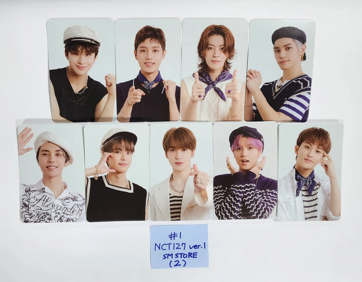 NCT 127 2023 Season's Greetings - Smtown & Store Pre-Order Benefit Photocards Set (9EA) - HALLYUSUPERSTORE