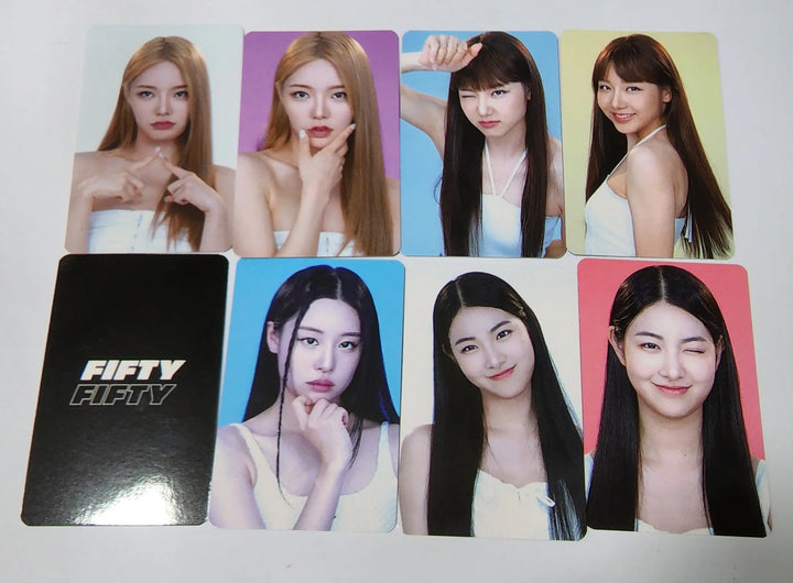FIFTY FIFTY "THE FIFTY" 1st EP - Music Art Fansign Event Photocard - HALLYUSUPERSTORE