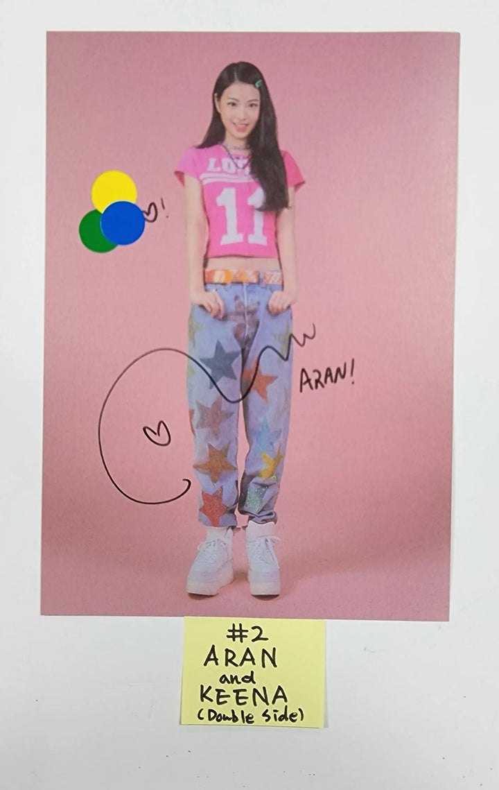FIFTY FIFTY "THE FIFTY" 1st EP  - A Cut Page From Fansign Event Album - HALLYUSUPERSTORE