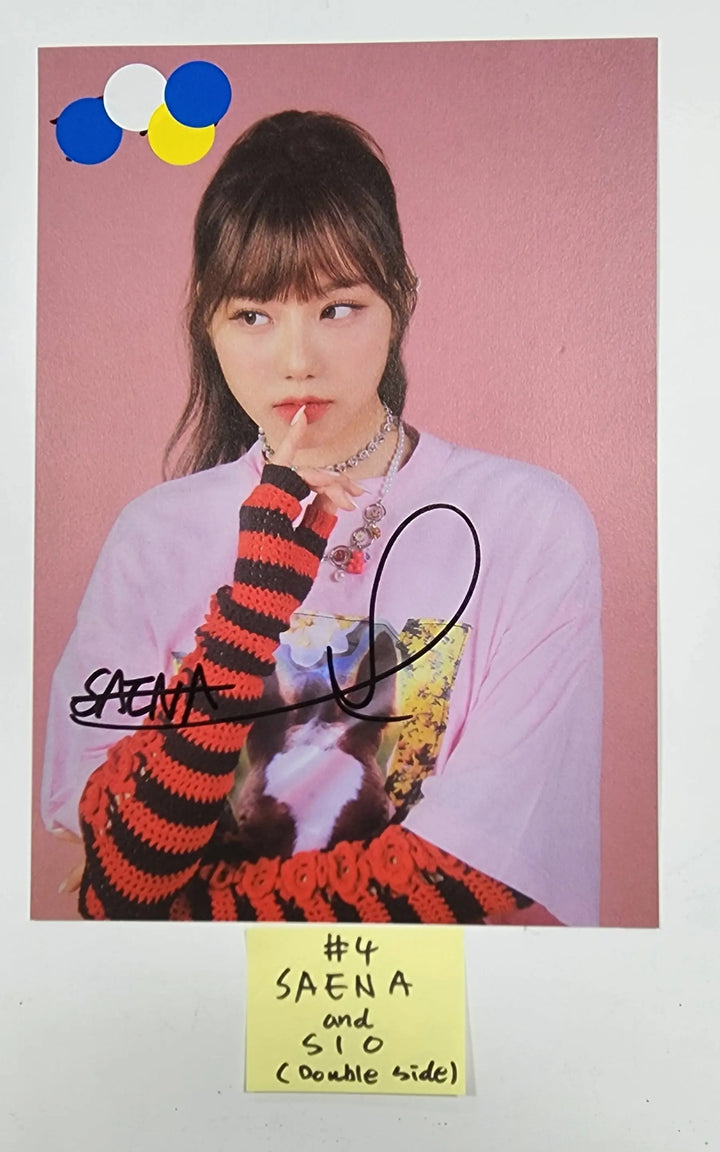 FIFTY FIFTY "THE FIFTY" 1st EP  - A Cut Page From Fansign Event Album - HALLYUSUPERSTORE