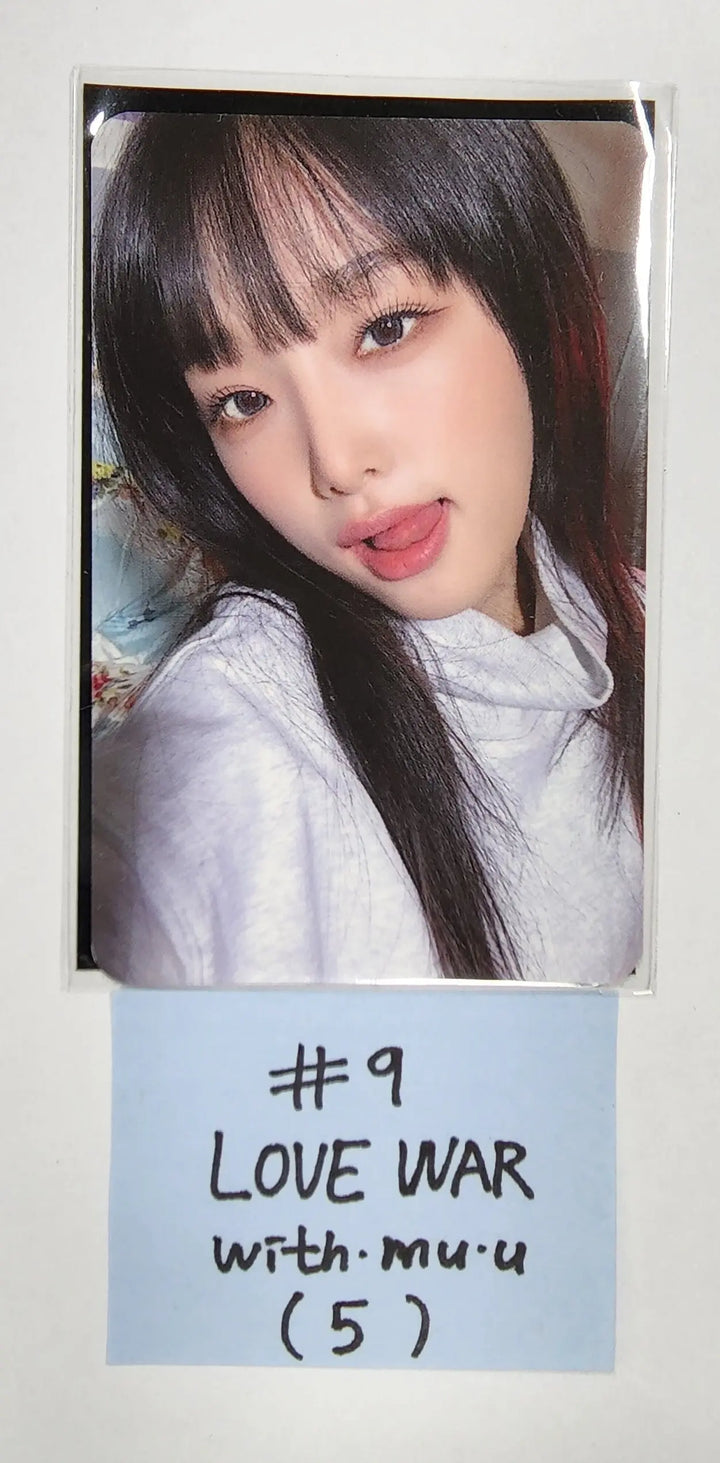 YENA "Love War" - Withmuu Lucky Draw Event Photocard - HALLYUSUPERSTORE