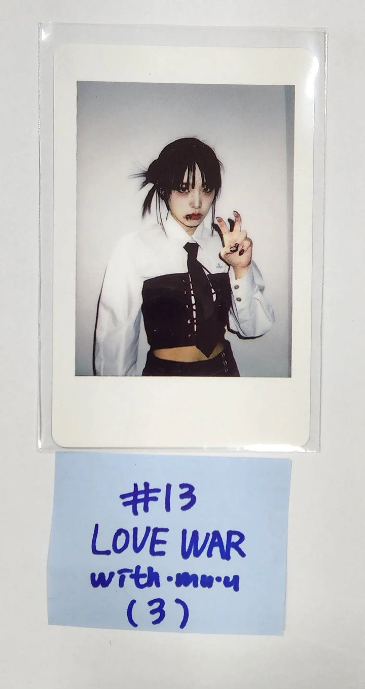 YENA "Love War" - Withmuu Lucky Draw Event Photocard - HALLYUSUPERSTORE