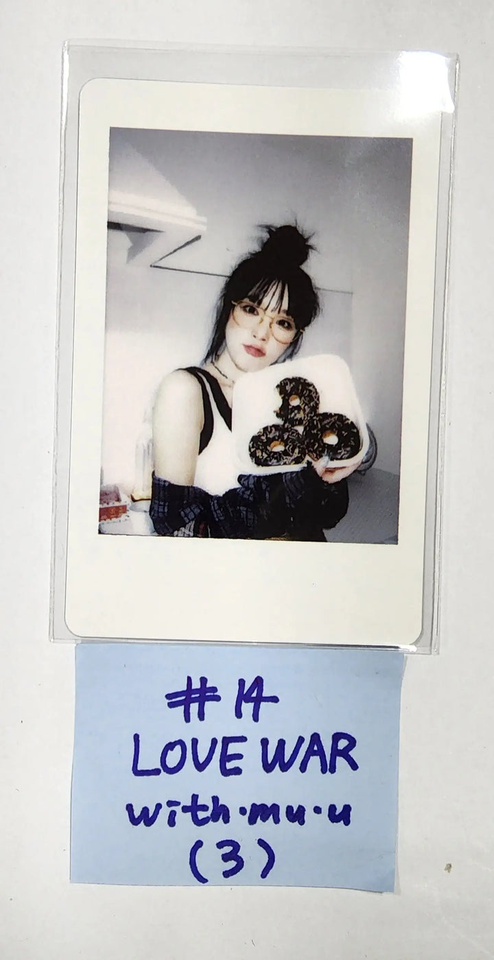 YENA "Love War" - Withmuu Lucky Draw Event Photocard - HALLYUSUPERSTORE