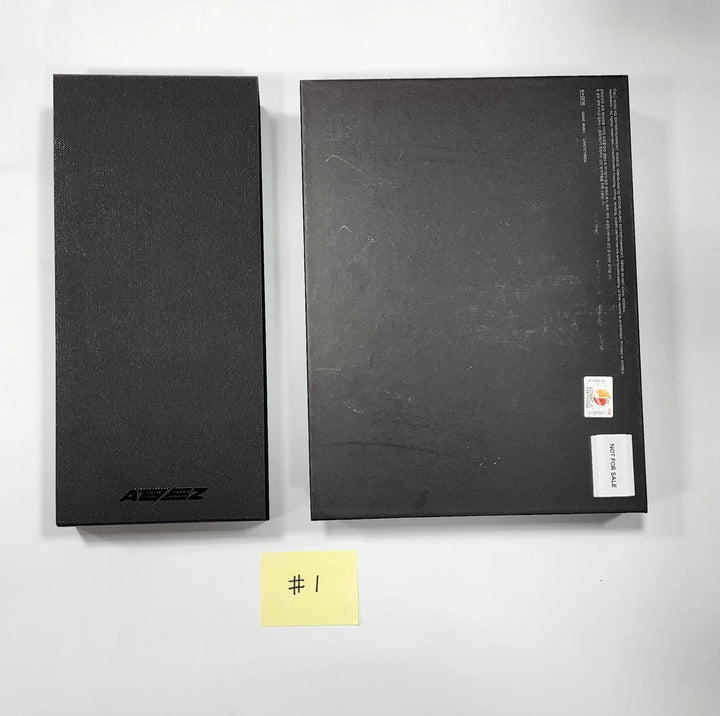 ATEEZ "SPIN OFF : FROM THE WITNESS" - Hand Autographed(Signed) Promo Album - HALLYUSUPERSTORE