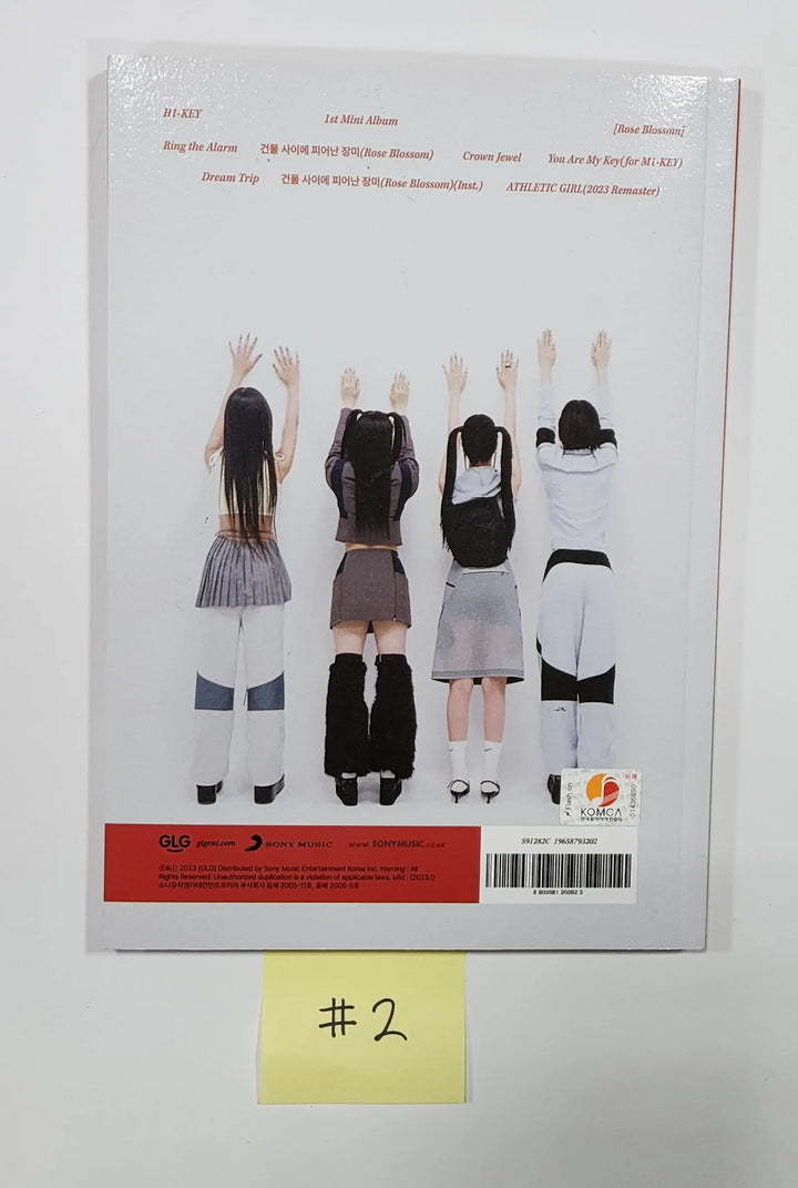 H1-KEY "Rose Blossom" - Hand Autographed(Signed) Promo Album - HALLYUSUPERSTORE