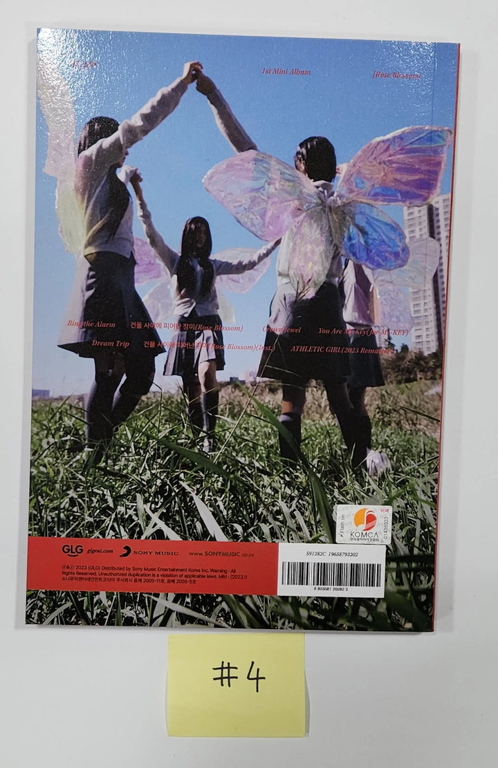 H1-KEY "Rose Blossom" - Hand Autographed(Signed) Promo Album - HALLYUSUPERSTORE