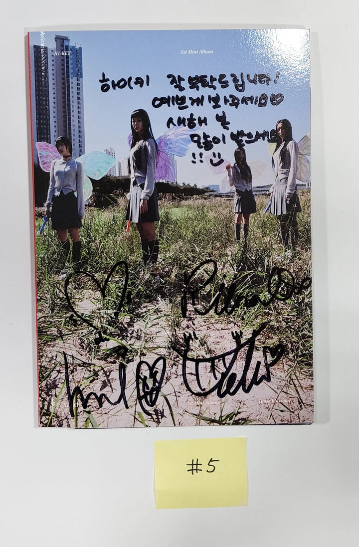 H1-KEY "Rose Blossom" - Hand Autographed(Signed) Promo Album - HALLYUSUPERSTORE