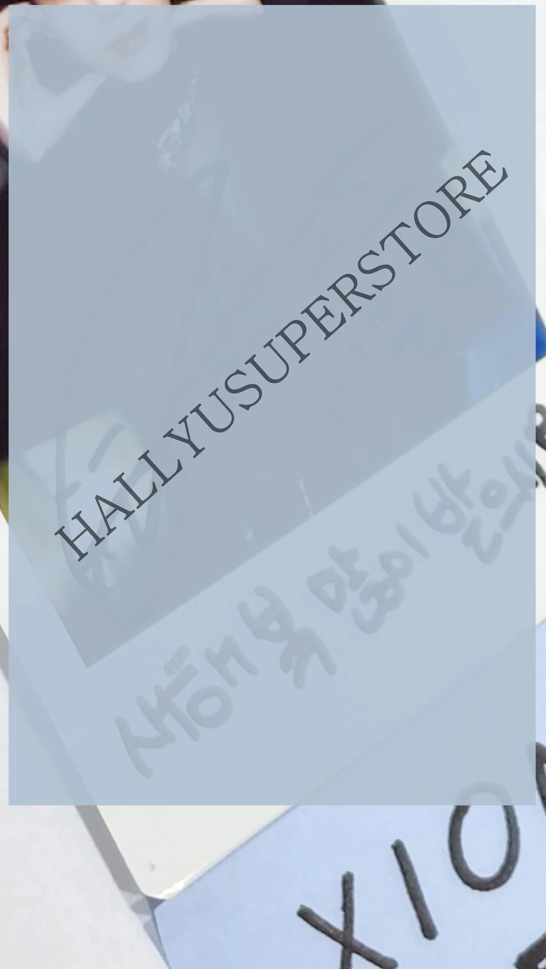 Xion (of Oneus) "MALUS" - Hand Autographed(Signed) Polaroid - HALLYUSUPERSTORE