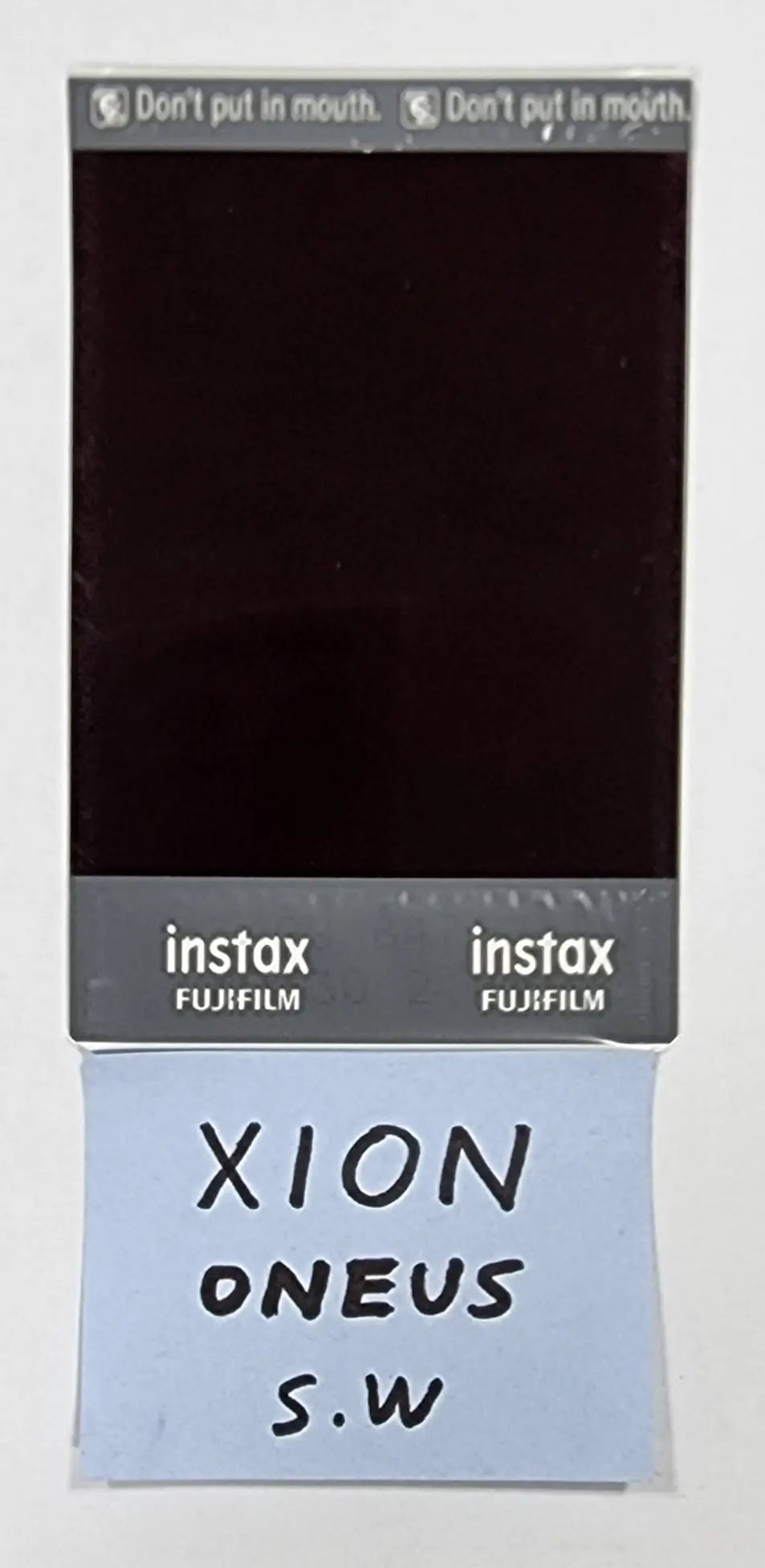 Xion (of Oneus) "MALUS" - Hand Autographed(Signed) Polaroid - HALLYUSUPERSTORE