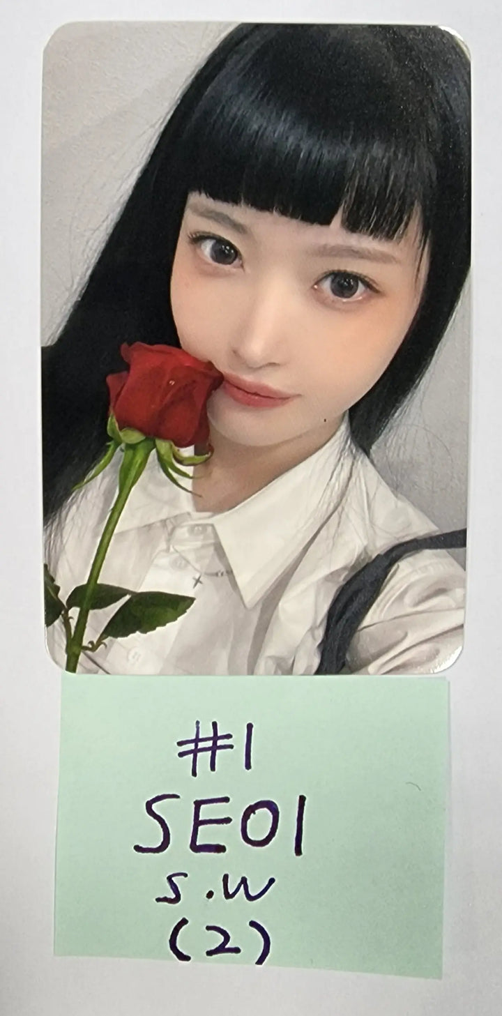 H1-KEY "Rose Blossom" Mini 1st - Soundwave Fansign Event Photocard - HALLYUSUPERSTORE