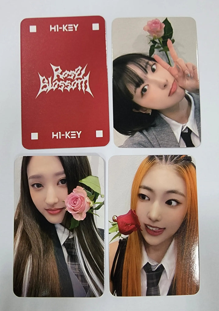 H1-KEY "Rose Blossom" Mini 1st - Soundwave Fansign Event Photocard - HALLYUSUPERSTORE