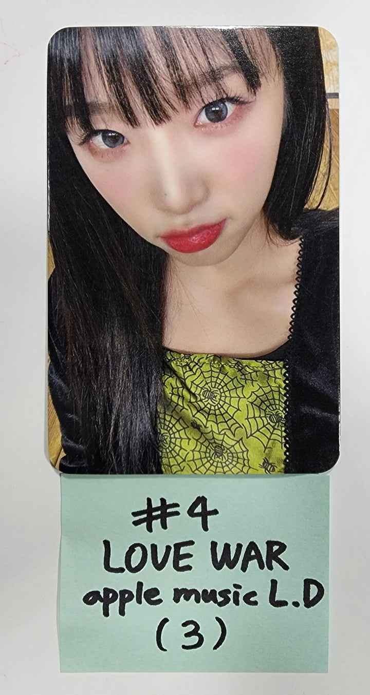 YENA "Love War" - Apple Music Lucky Draw Event Photocard - HALLYUSUPERSTORE