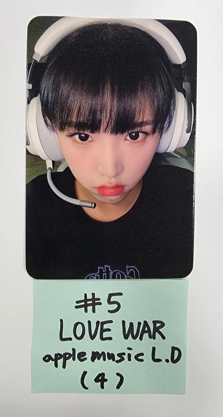 YENA "Love War" - Apple Music Lucky Draw Event Photocard - HALLYUSUPERSTORE