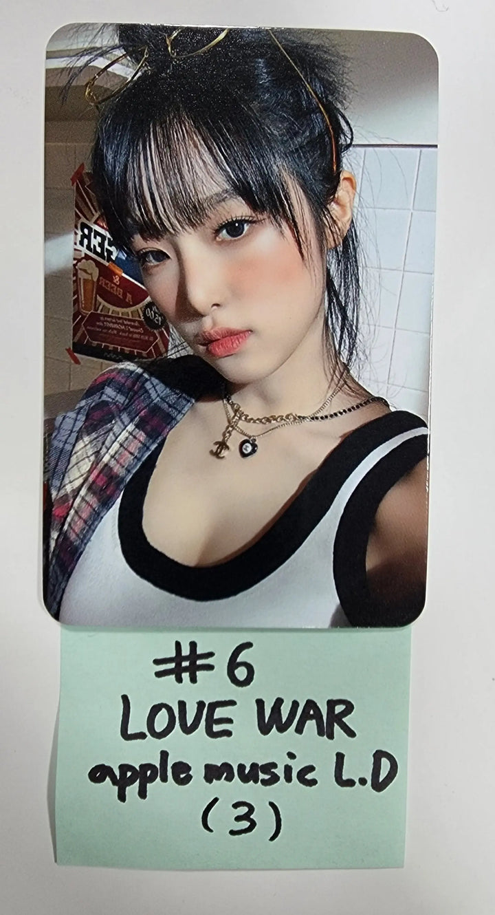 YENA "Love War" - Apple Music Lucky Draw Event Photocard - HALLYUSUPERSTORE