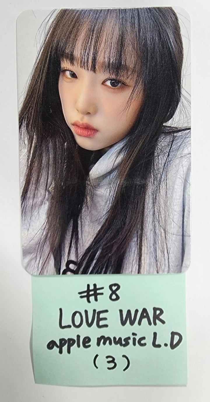YENA "Love War" - Apple Music Lucky Draw Event Photocard - HALLYUSUPERSTORE