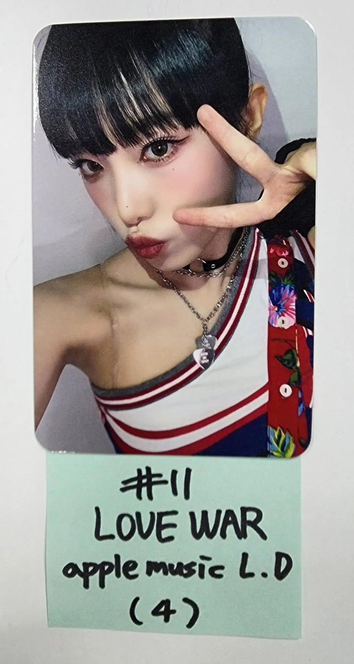 YENA "Love War" - Apple Music Lucky Draw Event Photocard - HALLYUSUPERSTORE