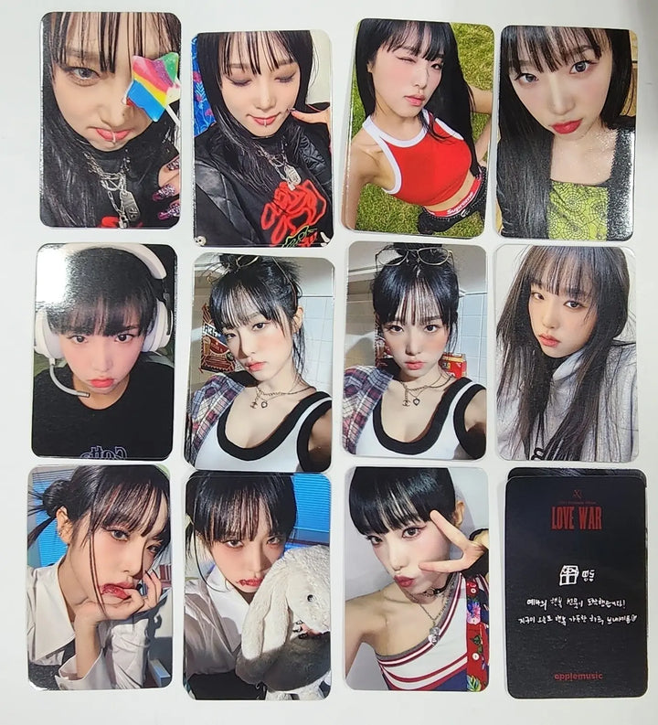 YENA "Love War" - Apple Music Lucky Draw Event Photocard - HALLYUSUPERSTORE