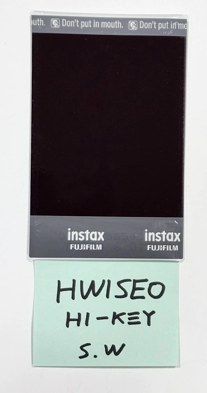 HWISEO (of H1-KEY) "Rose Blossom" Mini 1st - Hand Autographed(Signed) Polaroid - HALLYUSUPERSTORE