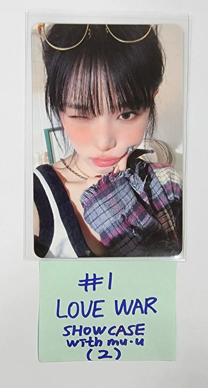 YENA "Love War" - Withmuu Show Case Event Photocard - HALLYUSUPERSTORE