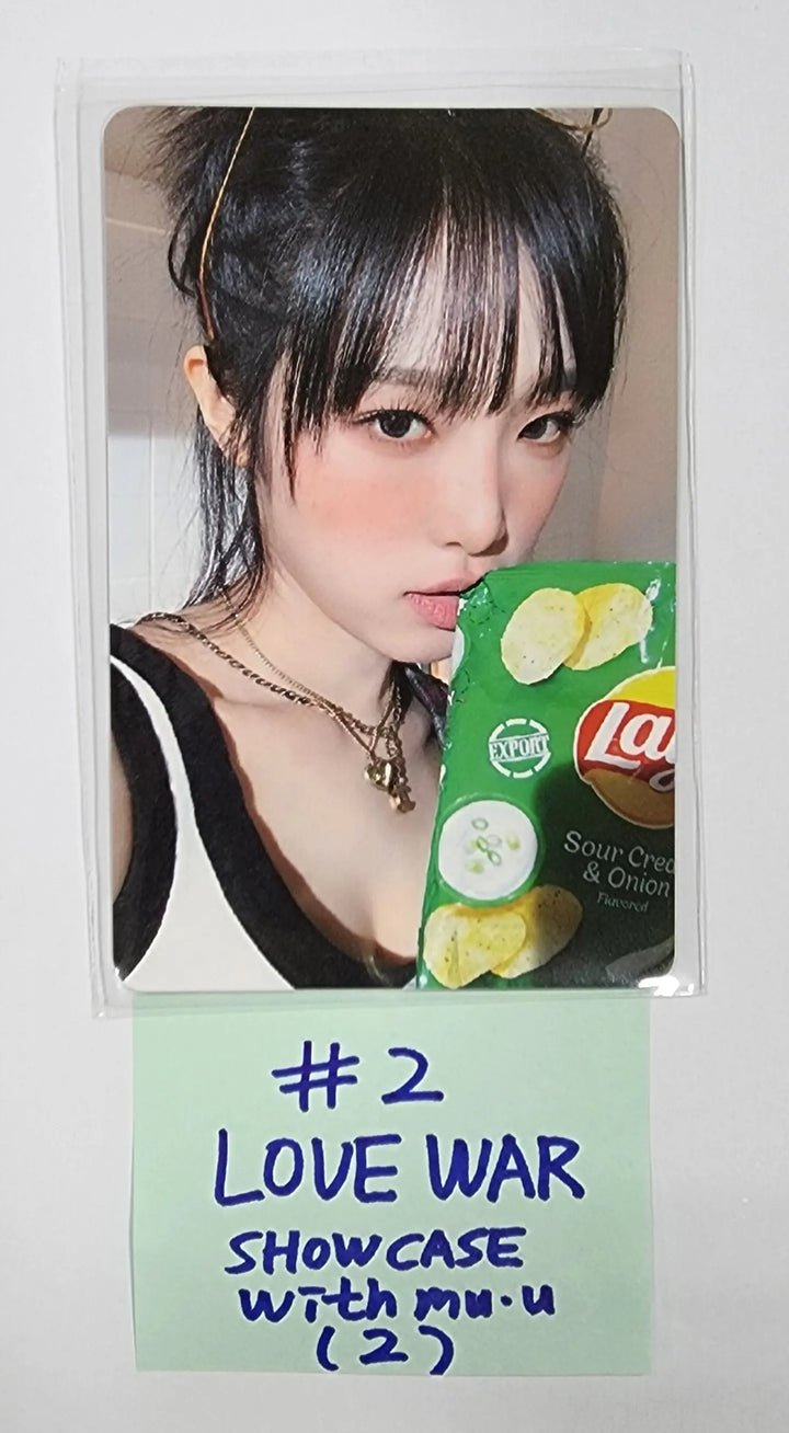 YENA "Love War" - Withmuu Show Case Event Photocard - HALLYUSUPERSTORE