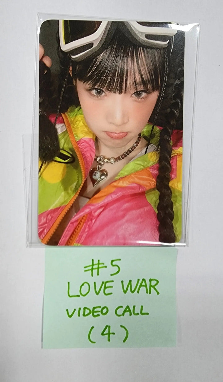 YENA "Love War" - Everline Pop-Up Store Event Photocard, Fansign Event Photocard - HALLYUSUPERSTORE