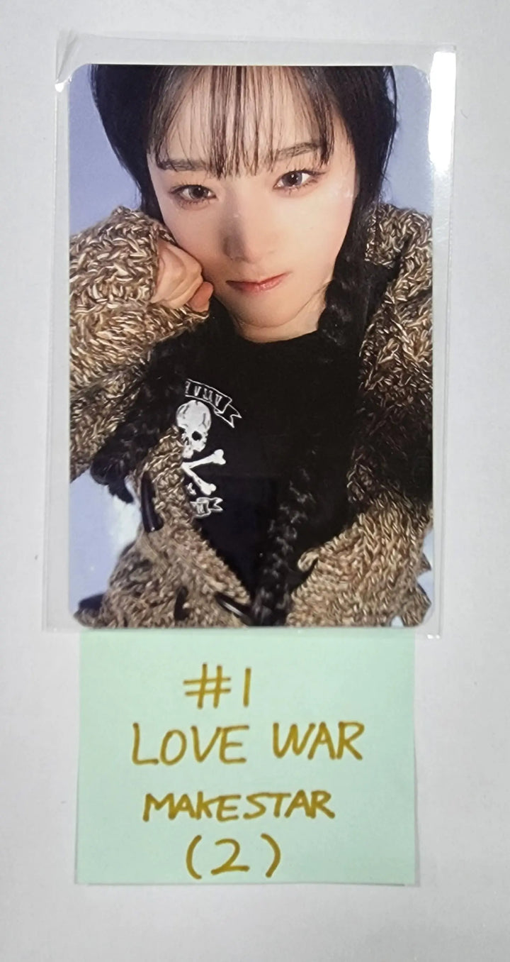 YENA "Love War" - Makestar Fansign Event Photocard - HALLYUSUPERSTORE