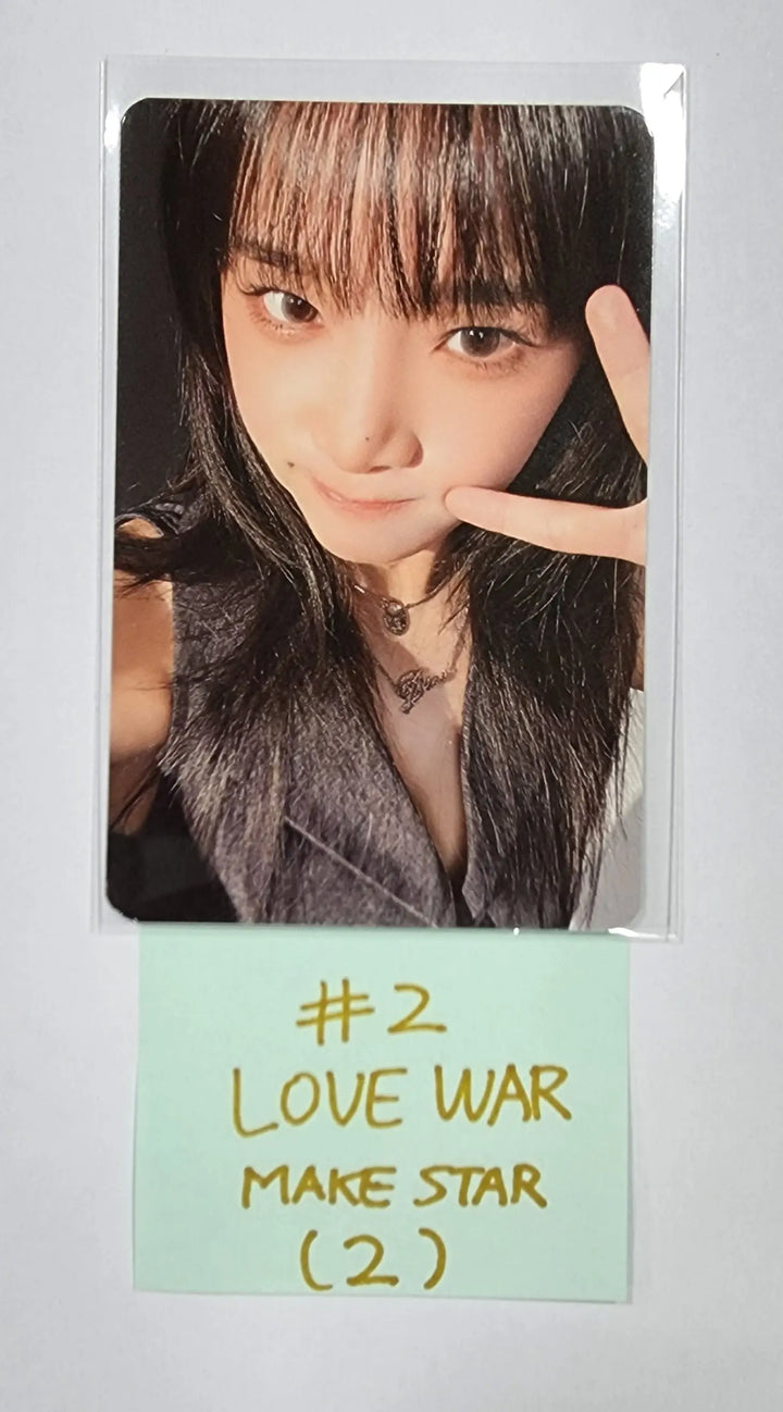 YENA "Love War" - Makestar Fansign Event Photocard - HALLYUSUPERSTORE