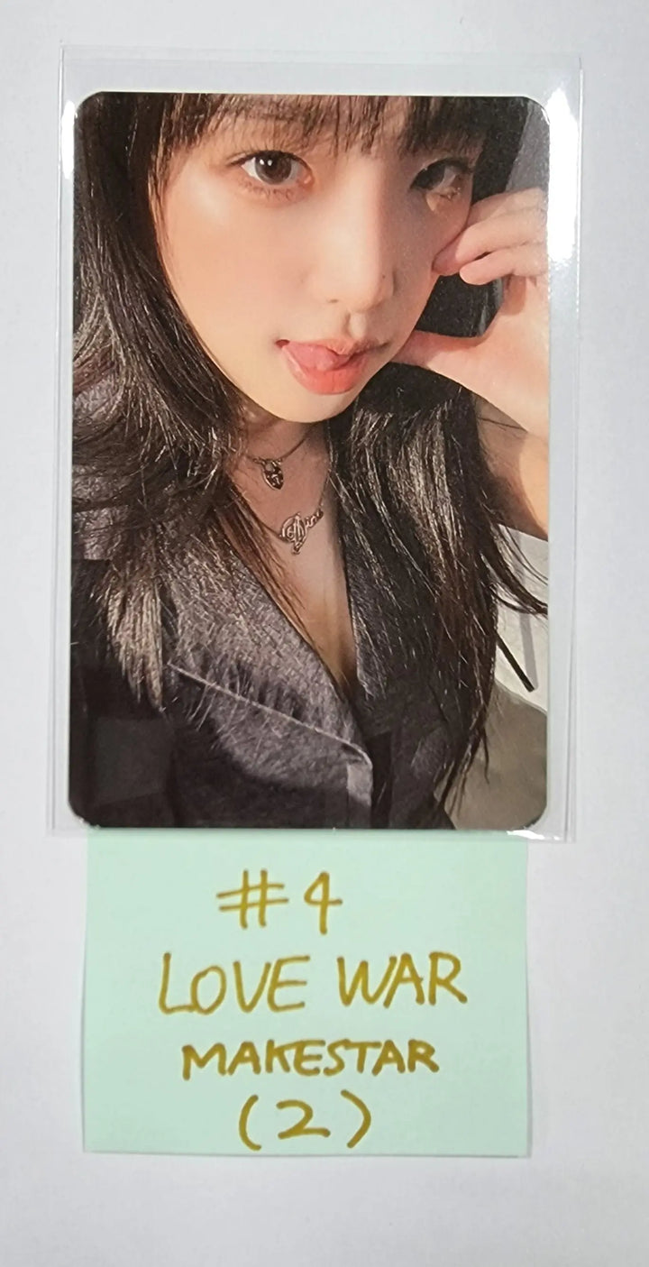 YENA "Love War" - Makestar Fansign Event Photocard - HALLYUSUPERSTORE