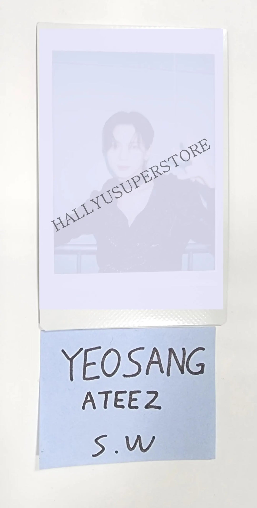 Yeosang (Of Ateez) 'SPIN OFF : FROM THE WITNESS' - Hand Autographed(Signed) Polaroid - HALLYUSUPERSTORE