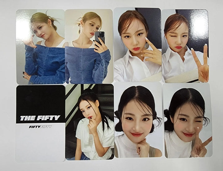 FIFTY FIFTY "THE FIFTY" 1st EP - Blue Dream Media Fansign Event Photocard - HALLYUSUPERSTORE
