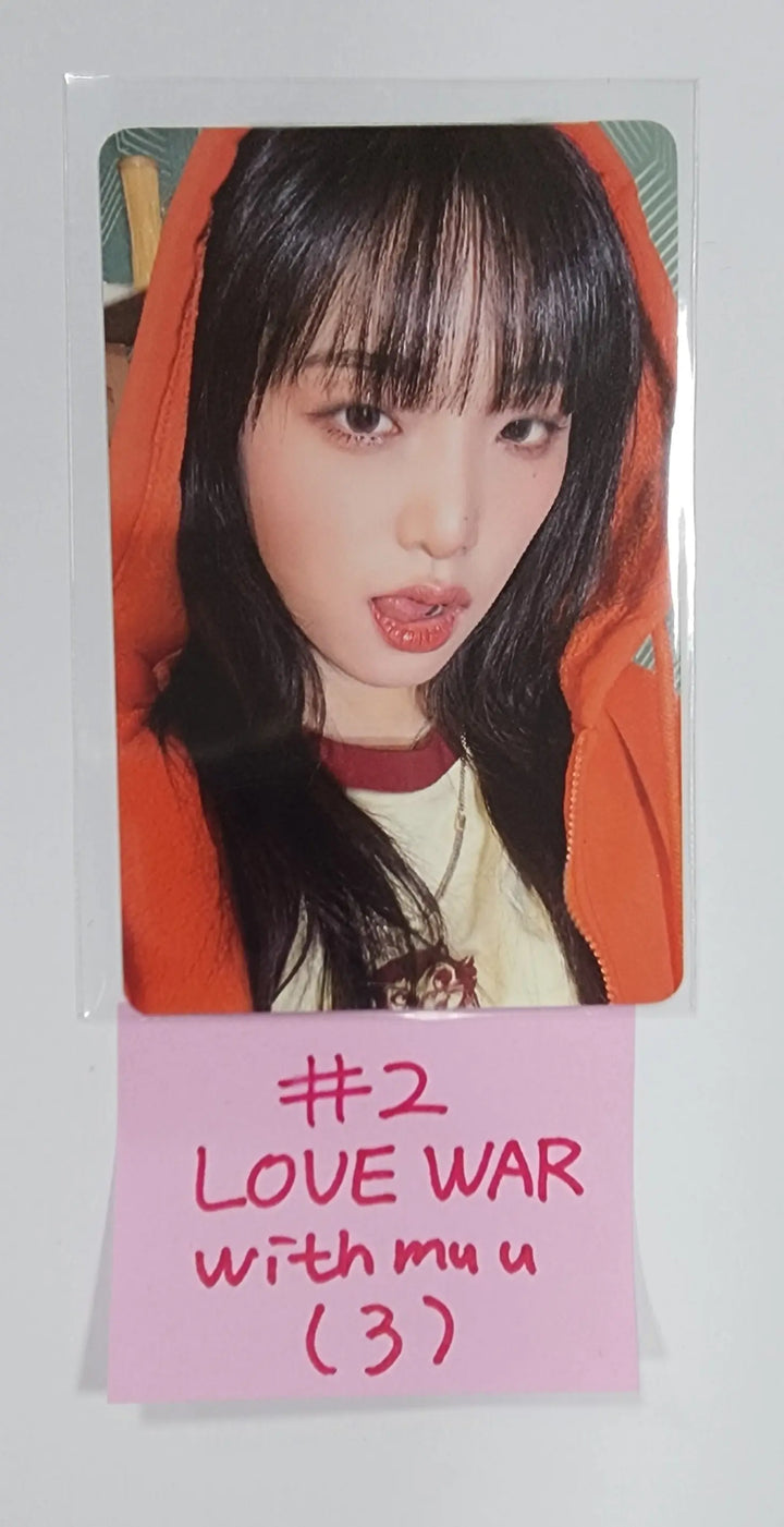YENA "Love War" - Withmuu Fansign Event Photocard - HALLYUSUPERSTORE
