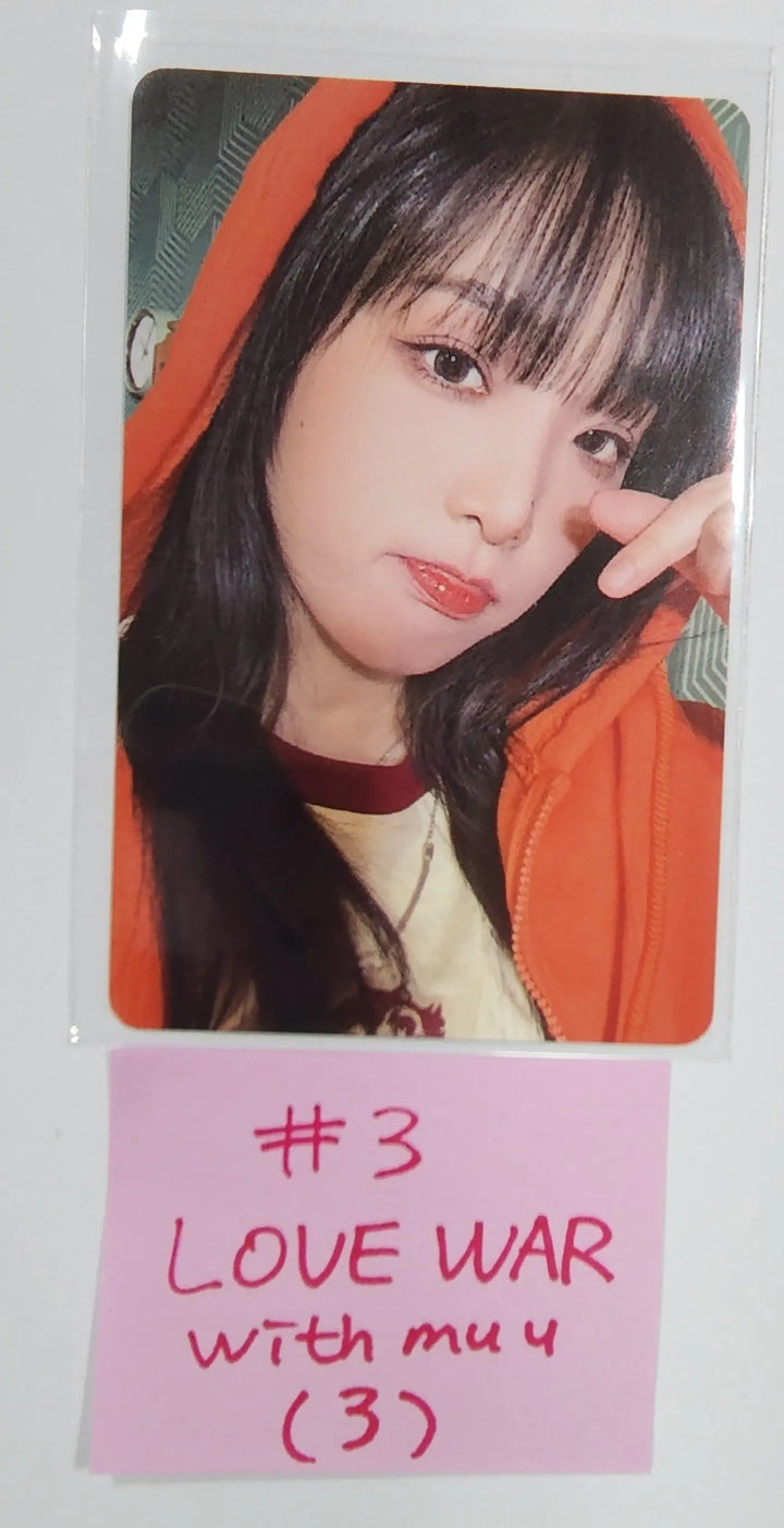 YENA "Love War" - Withmuu Fansign Event Photocard - HALLYUSUPERSTORE
