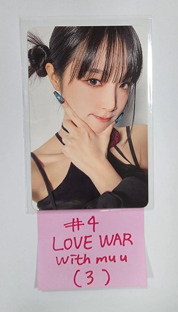 YENA "Love War" - Withmuu Fansign Event Photocard - HALLYUSUPERSTORE