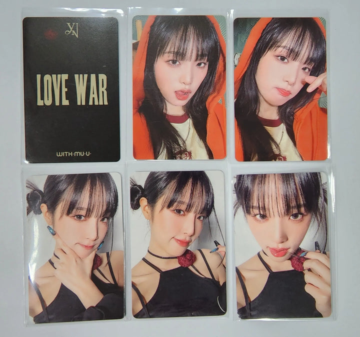 YENA "Love War" - Withmuu Fansign Event Photocard - HALLYUSUPERSTORE