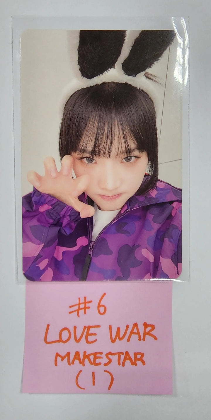 YENA "Love War" - Makestar Fansign Event Photocard Round 2 - HALLYUSUPERSTORE