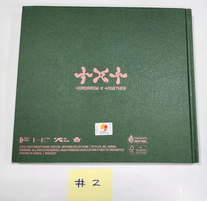 TXT ‘The Name Chapter: TEMPTATION’ - Hand Autographed(Signed) Promo Album - HALLYUSUPERSTORE