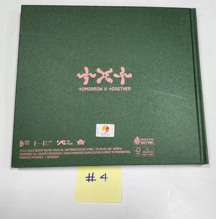 TXT ‘The Name Chapter: TEMPTATION’ - Hand Autographed(Signed) Promo Album - HALLYUSUPERSTORE