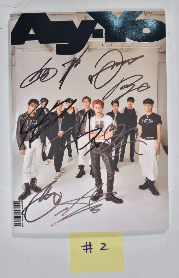 NCT127 "Ay-Yo", "질주 Street" - Hand Autographed(Signed) Promo Album  MUST-READ! - HALLYUSUPERSTORE